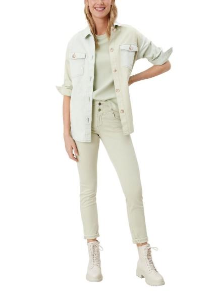 s.Oliver Overshirt im Two-Tone-Look hellgrün S12 2109817 L | 72Z8 light gree | 