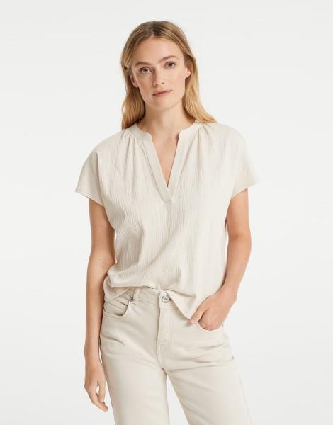 OPUS Shirt Skirius beige blau S12  10038410406122 44 | 20003 natural g | 