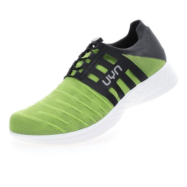 UYN 3D RIBS TUNE Damen Schuh Sneaker Merinowolle grün, rot S13  Y100052-93 