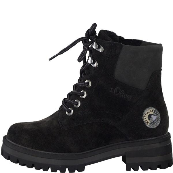 s.Oliver Winterstiefel Damen 5-5-25230-23 36 | 028 BLACK/DK GR | 