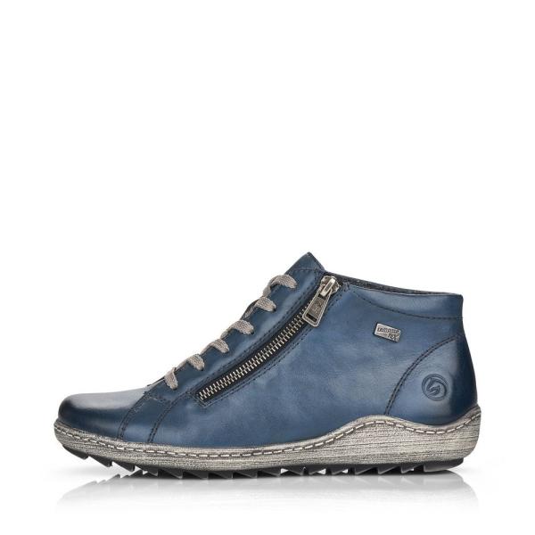 Remonte Sneaker Schnürschuh TEX- Membran blau S21 R1470-14 