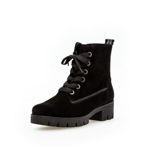 Gabor Schnürstiefelette schwarz S21 71.711.17 6 | schwarz | F