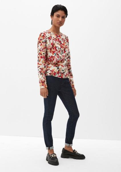 s.Oliver Musterbluse mit Smok-Detail S22  2120529 