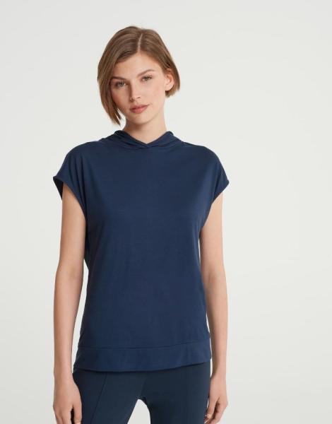 OPUS Shirt SASTATU Kapuze blau S22 246189269100 40 | 60007 blue shad | 