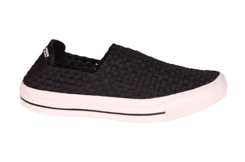Rockspring Slipper Schalensohle handgeflochten RO-H118BMB 40 | black | 