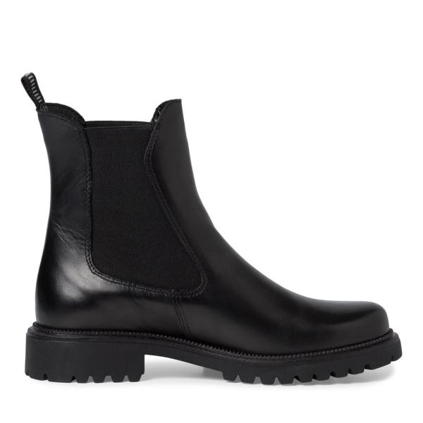 Tamaris Chelsea Boots Leder schwarz S23 1-25427-41 