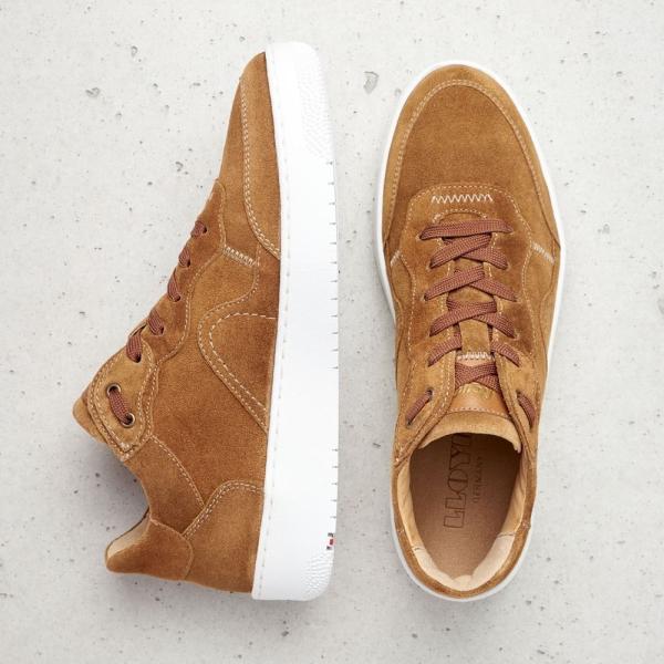 Lloyd Damen Sneaker Low Camy whiskey Rauleder S22 22-218-32 39 | whisky | 