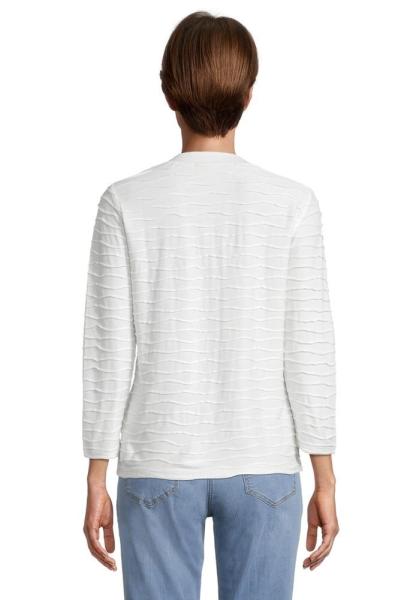 Betty Barclay Shirt Jacke Reißverschluss weiß S11 27782231 