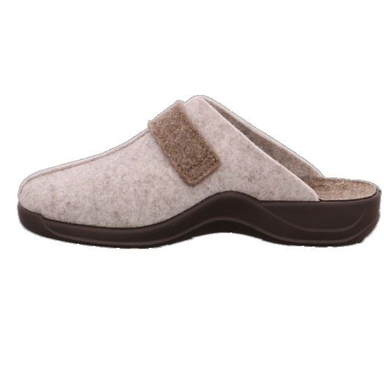 Rohde Vaasa Pantolette Hausschuh beige 2315 37 | 13 silk | 