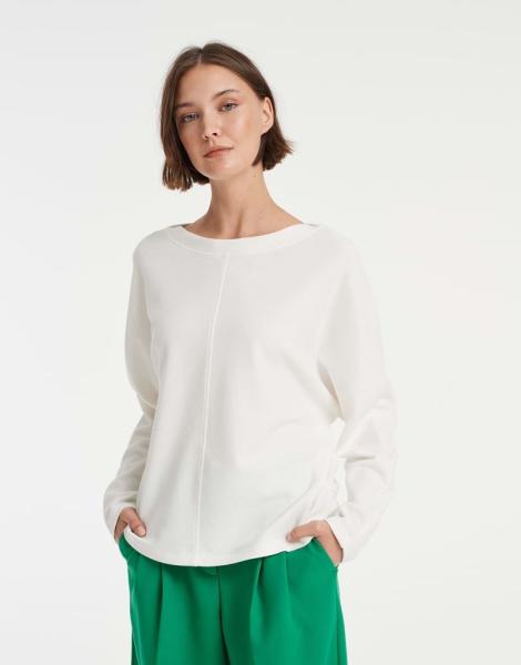 OPUS Sweater Gadna Fledermausärmel weiß S13 10129710989148 44 | 1004 milk | 