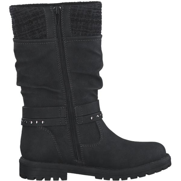s.Oliver Kinder Mädchen Stiefel TEX- Membran Strickbund schwarz S22  5-5-46600-29 