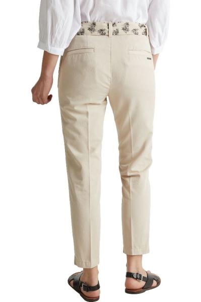 Esprit Hose beige schwarz 030EE1B314 42 | E290 LIGHT BEIG | 