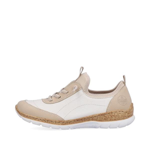 Rieker Antistress Damen Slipper Memosoft Decksohle beige S13 N4253-80 