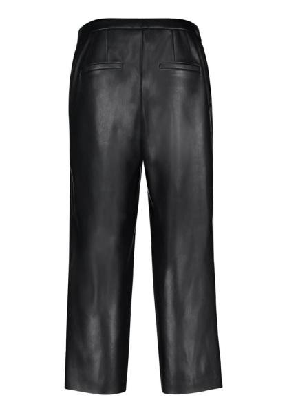 Betty Barclay Lederimitat Culotte High Waist schwarz S22 66282738 