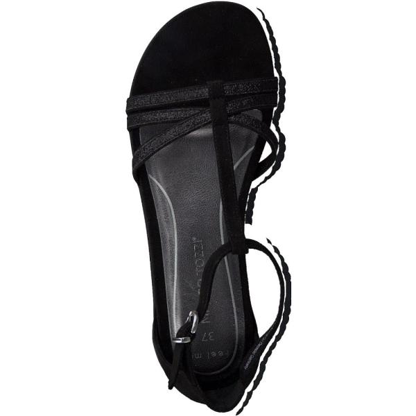 Marco Tozzi Sandale schwarz 2-2-28411-24 37 | 098 BLACK COMB | 