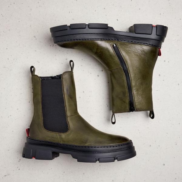 Lloyd Damen Stiefelette UMI Leder grün S22 22-335-25 