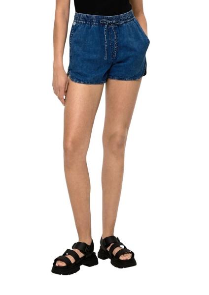 QS designed by Leichte Denimshorts aus Baumwolle blau S13  2131116 