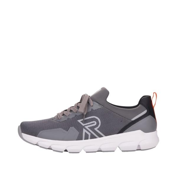 Rieker R- Evolution Herren Sneaker grau S12 07802-45 43 | blei/blei/schwa | G