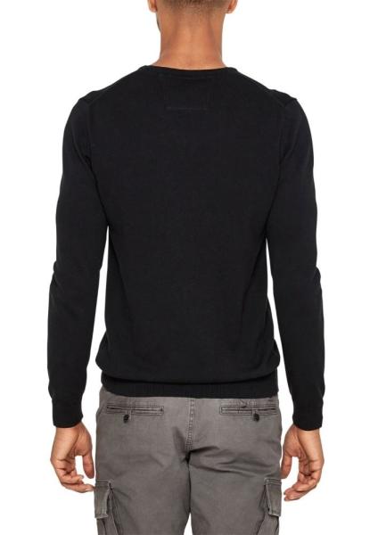 s.Oliver Pullover Strick V - Ausschnitt 03899614543 S | 9999 black | 
