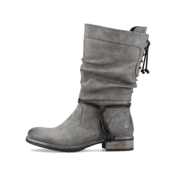 Rieker Antistress Stiefel grau S21 98873-45 39 | smoke/smoke | F