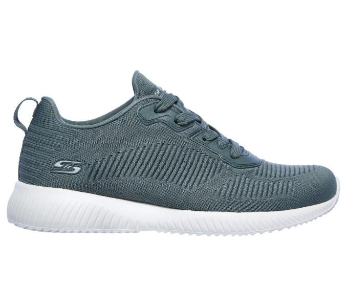Skechers  BOBS SPORT SQUAD - TOUGH TALK Damen Sneaker Schnürung  grün S12  32504 