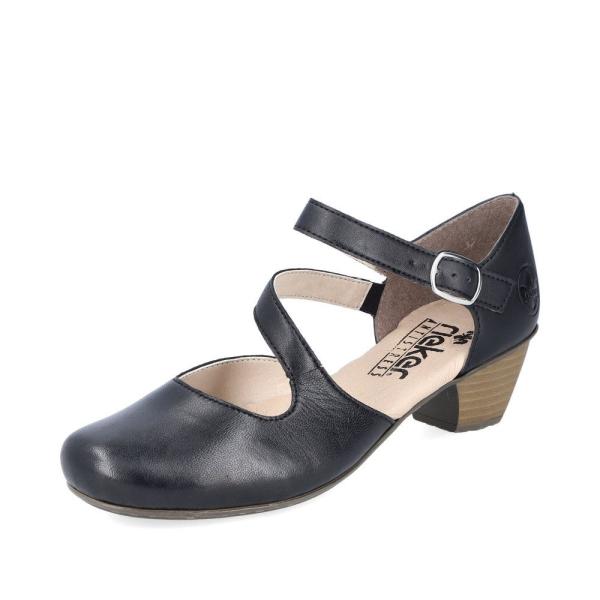 Rieker Damen Pumps glanzschwarz  S13  41780-00 