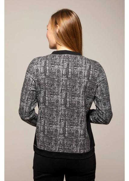 Hajo Sweatshirt Jacquard Interlock Langarm Rundhals S21  19179 36 | original | 