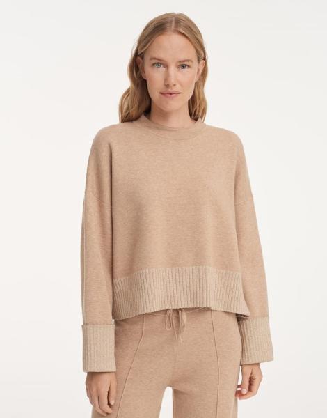 OPUS Strickpullover Potu beige S21 248074873 