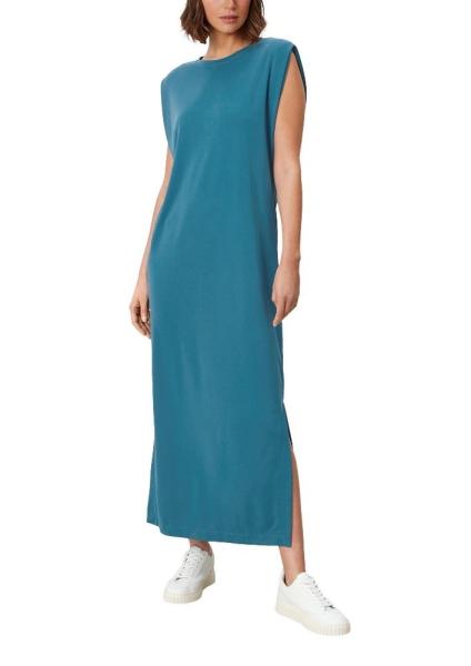 s.Oliver Maxikleid mit Schulterpolstern 2114074 34 | 6848 deep teal | 