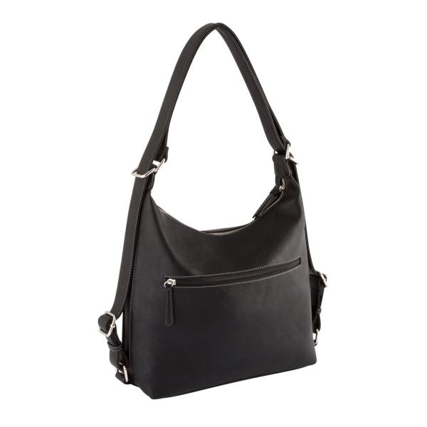 Gabor Hobo- Bag Handtasche Rucksack GEMMA schwarz  S21 8691 60 