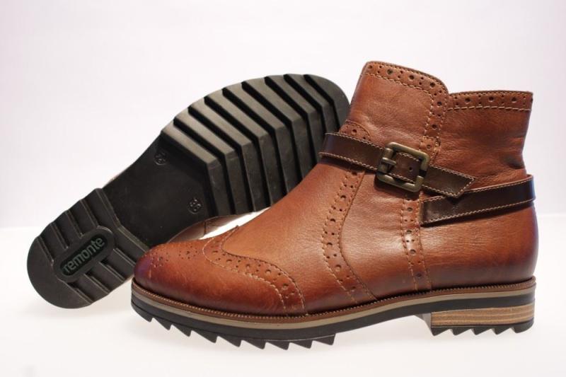 Remonte Stiefelette Reißverschluss Wechselfußbett  R2278 