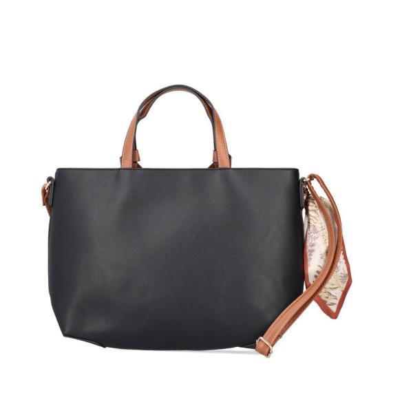 Rieker Damen Shopper abnehmbarer Schulterriemen Schleifen- Detail schwarz S13 H1507-00 