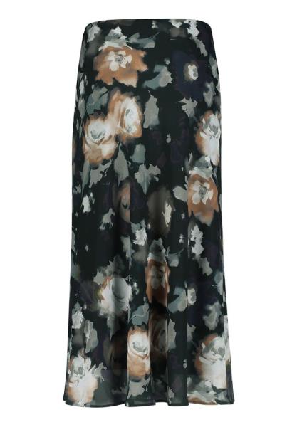 Betty Barclay Midirock florales Muster Chiffon schwarz S22 92671517 
