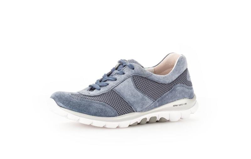 Gabor rollingsoft Sneaker low blau S13  26.966.26 