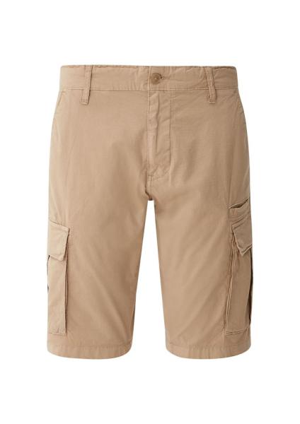 s.Oliver Herren Relaxed: Bermuda mit Cargotaschen blau, braun S13  2132921 