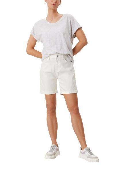 s.Oliver Regular: Shorts aus Cotton-Viskose-Blend S12 ecru 2114322 