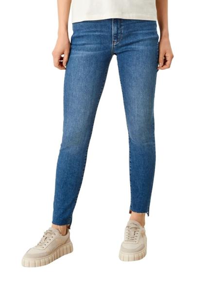 s.Oliver Damen Jeans Skinny ankle leg Jeans blau S12  2114719 