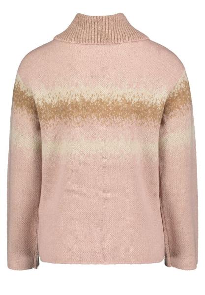 Betty Barclay Strickpullover großer Kragen rosa S22  57881212 
