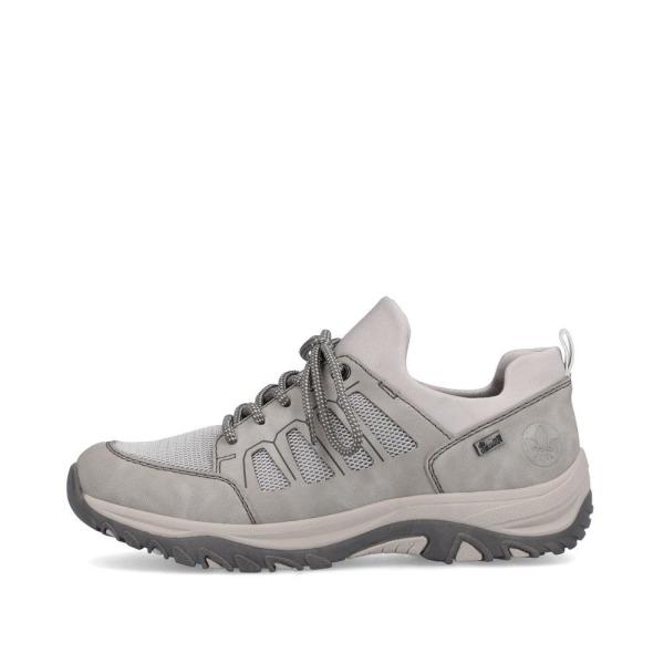 Rieker Antistress Damen Slipper Schlupfschuh Outdoor TEX- Membran grau S13 M9650-40 