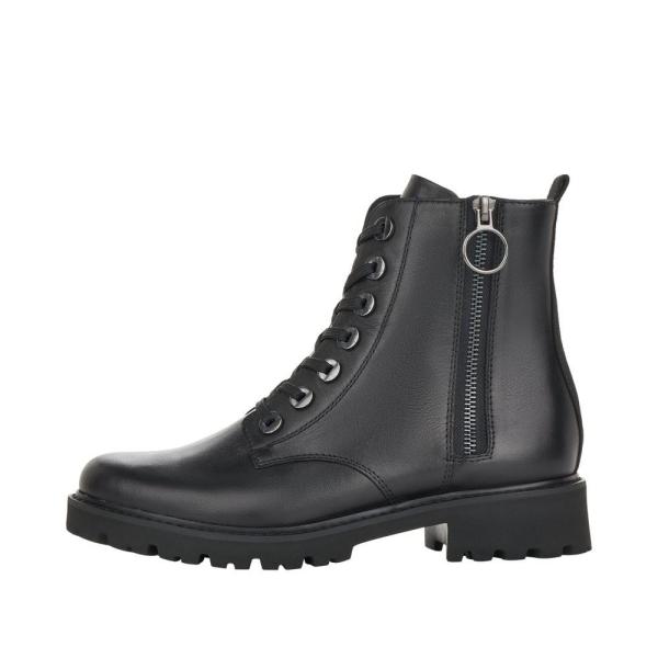 Remonte Damen Schnürstiefelette Leder schwarz S22 D8671-01 36 | schwarz | G