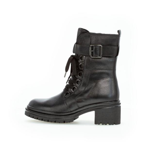 Gabor Schnürstiefelette schwarz S21 71.704.27 