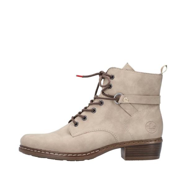 Rieker Antistress Damen Schnürstiefelette klassisch grau S22 Y0820-64 