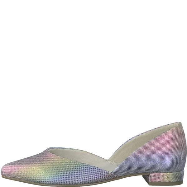 Marco Tozzi Ballerina rainbow metallic S13  2-2-82103-20 