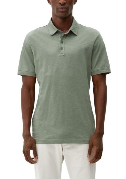 s.Oliver Poloshirt aus Slub - Jersey einfarbig 2113344 