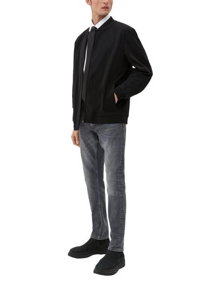 s.Oliver Jacke aus Baumwollstretch schwarz S13 2125140 