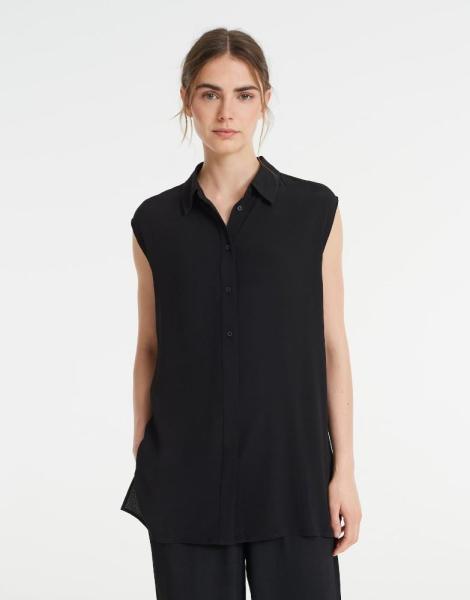 OPUS Bluse Fivika schwarz S12 1005404383123 