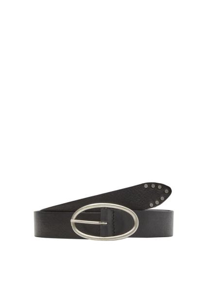 s.Oliver Damen Gürtel Leder Nieten braun schwarz S12  2112135 