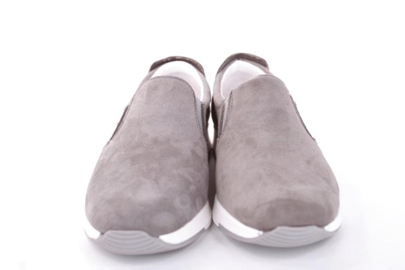 ACO Damen Slipper LENI 01 Wechselfußbett Antirutschsohle S12 grau 1245/10221 