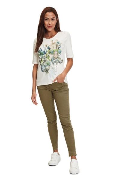 Betty Barclay Shirt 1/2 Arm Rundhals creme S12 22931018 40 | 1851 Cream/Gree | 