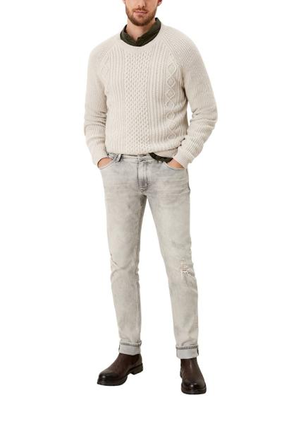 s.Oliver Jeans York Regular Fit Straight grau S21 2106336 